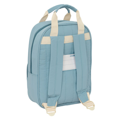 Mochila escolar SAFTA azul claro con diseño de elefante - 2
