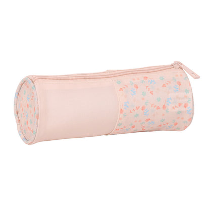 Portatodo rosa SAFTA Joy La Girafa Sophie con estampado y tirador - 2