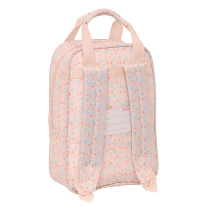 Mochila infantil rosa La Girafa Sophie de SAFTA - 2