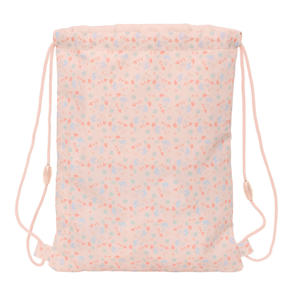 Saco Joy rosa SAFTA con La Girafa Sophie y estampado floral - 2