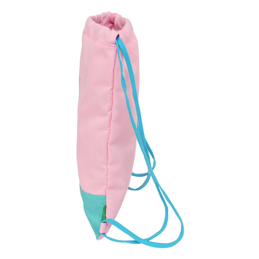 Saco Dolce SAFTA rosa y turquesa de United Colors of Benetton - 3