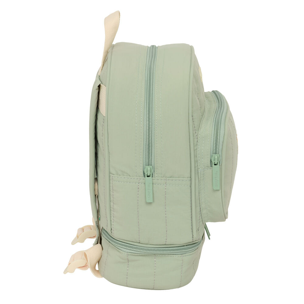 Mochila portameriendas SAFTA Zorrito verde claro - 3