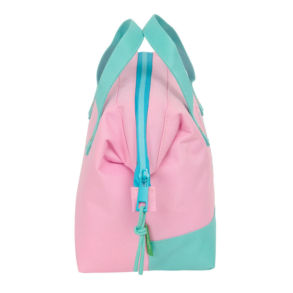 Neceser Dolce United Colors of Benetton rosa y turquesa - 3