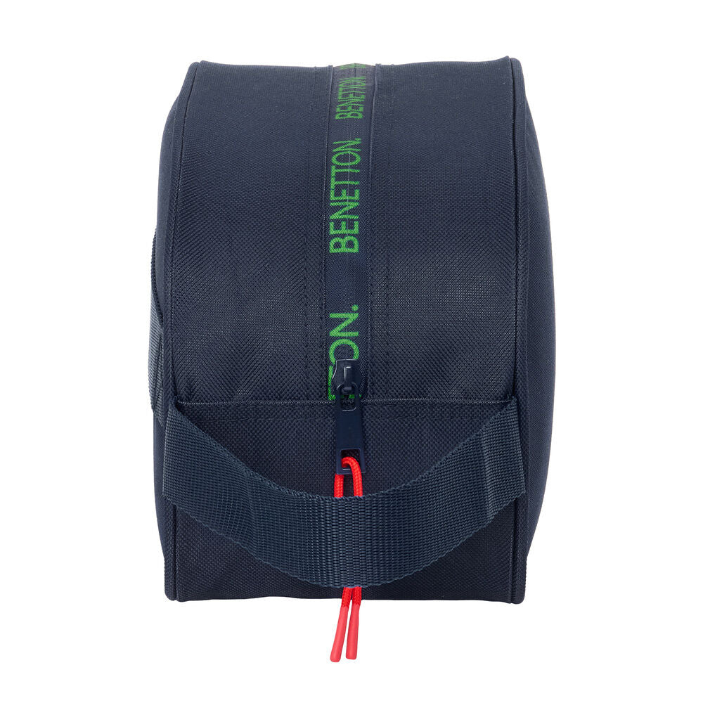 Neceser Together Benetton azul marino con asa lateral - 3