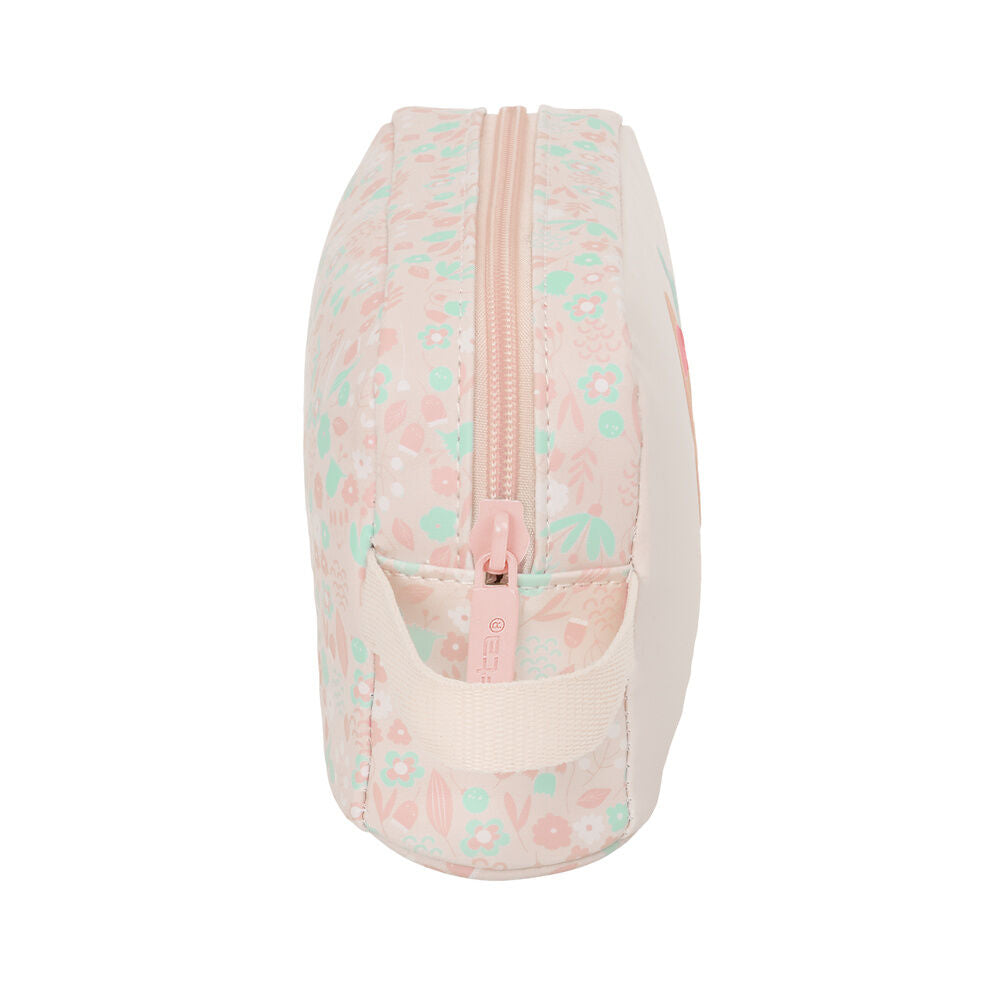 Portadesayunos térmico rosa SAFTA con diseño de mariposa - 3