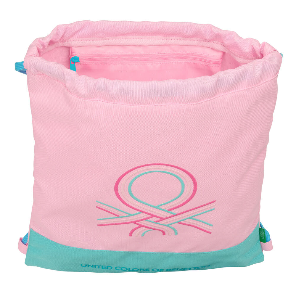 Saco Dolce SAFTA rosa y turquesa de United Colors of Benetton - 4