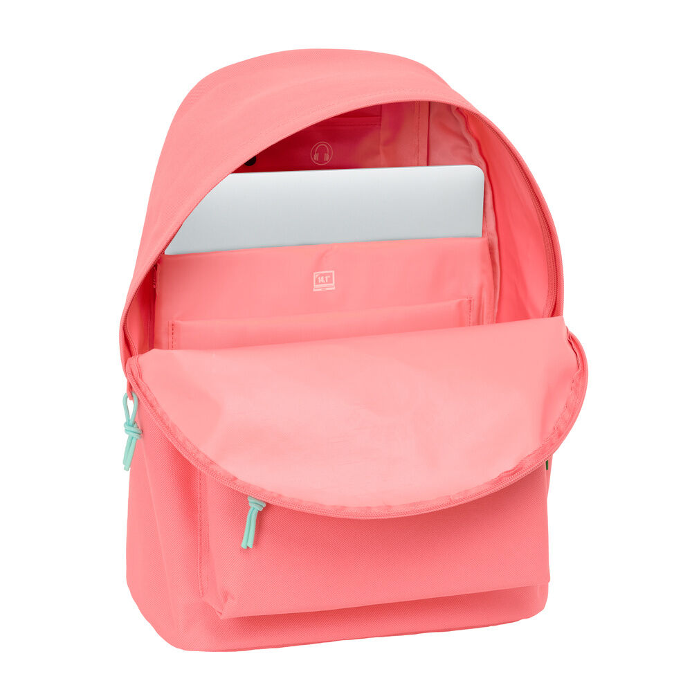 Mochila coral Benetton SAFTA para portátil - 4