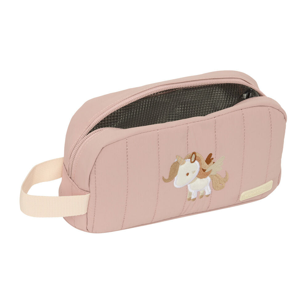 Bolsa de merienda térmica rosa SAFTA con unicornio - 4