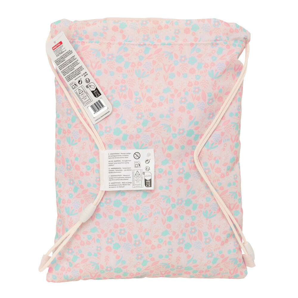 Saco SAFTA rosa claro con diseño de mariposa - 5