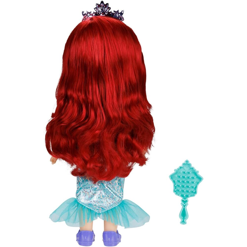 Muñeca Ariel de La Sirenita Disney de 38 cm con vestido morado y turquesa - 5