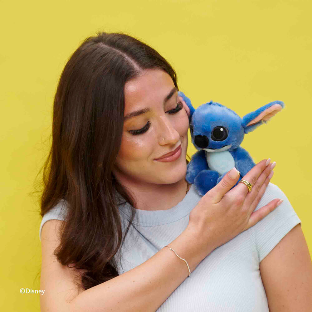 Peluche de hombro Stitch Disney azul de 12 cm - 4