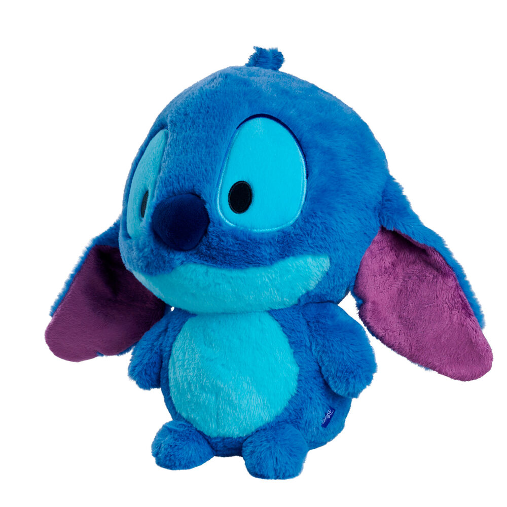 Peluche achuchable de Stitch Disney azul con orejas moradas - 2