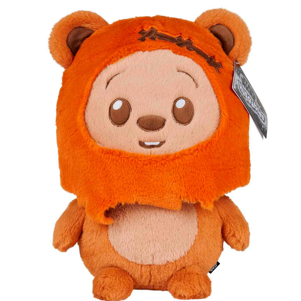 Peluche Ewok naranja de Star Wars SIMBA de 35 cm
