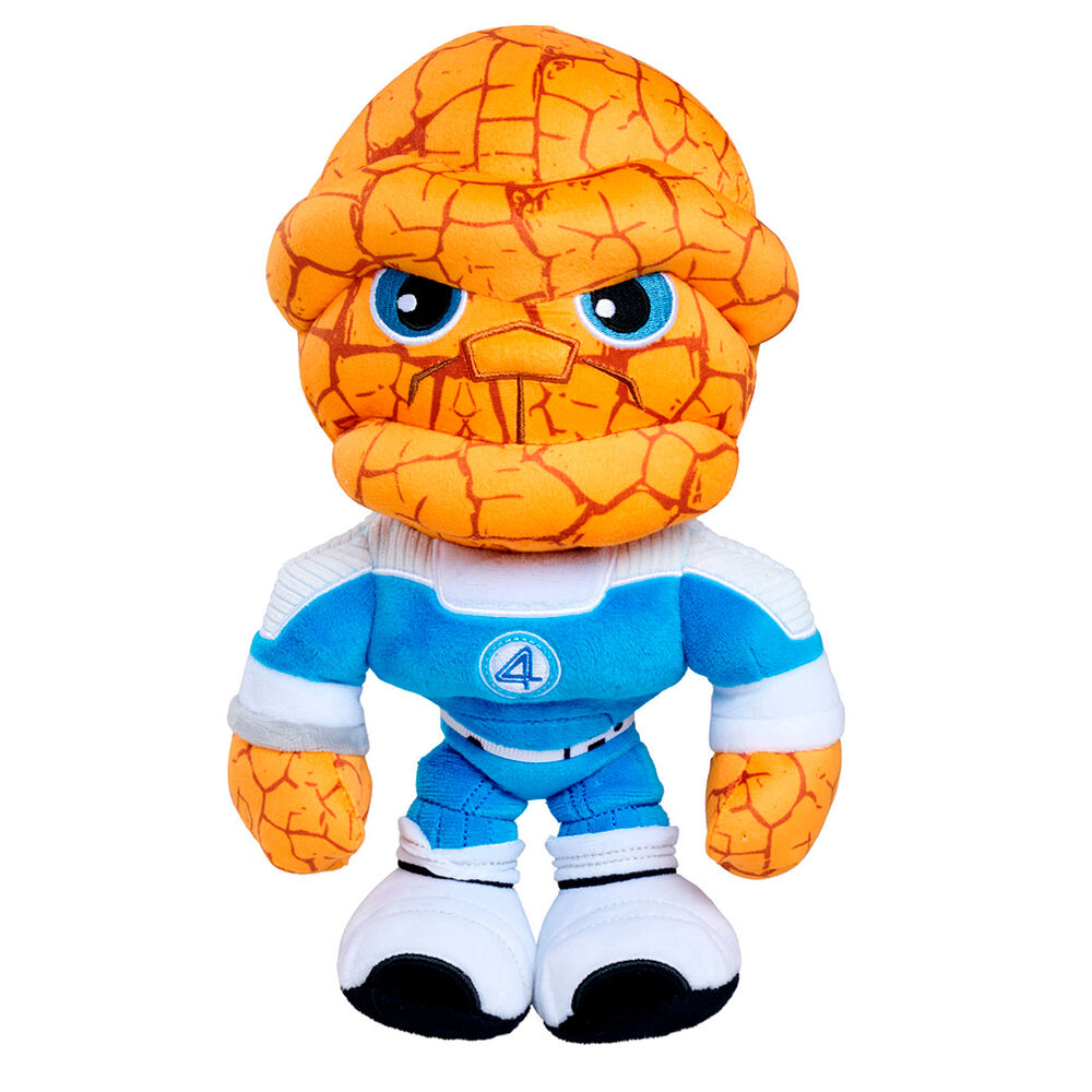 Peluche de Cosa de Los 4 Fantásticos con uniforme azul y blanco