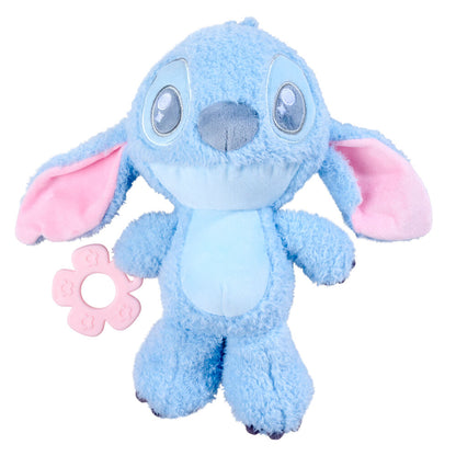 Peluche mordedor azul de Stitch Disney Baby con mordedor rosa