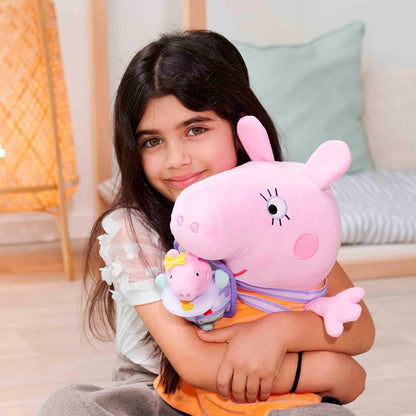 Peluche Mama Pig con Evie de Peppa Pig - 4