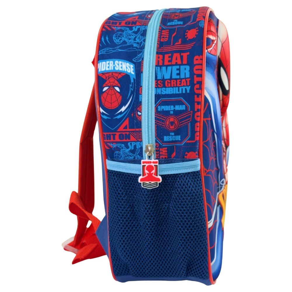 Mochila 3D azul y roja de Spider-Man Marvel - 2