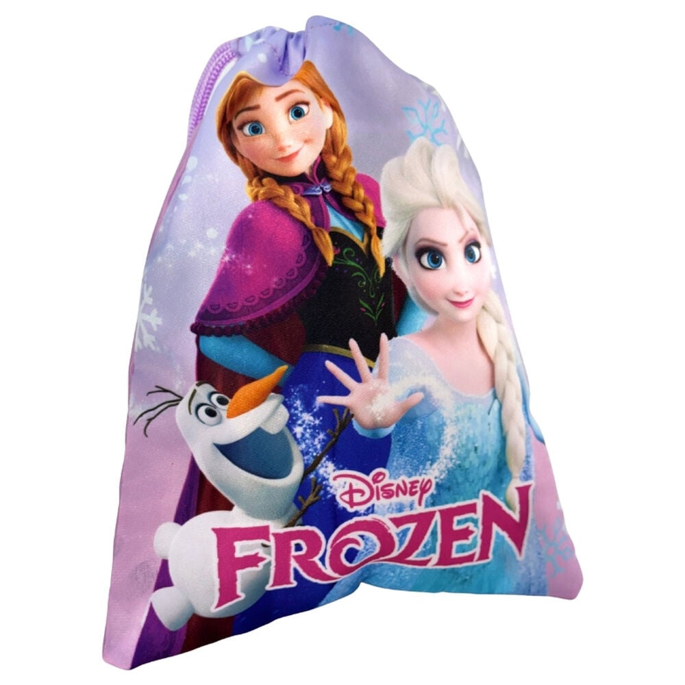Saco de merienda Frozen Disney con Anna, Elsa y Olaf