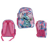 Mochila escolar rosa de Disney Stitch con bolsillos y tirantes regulables