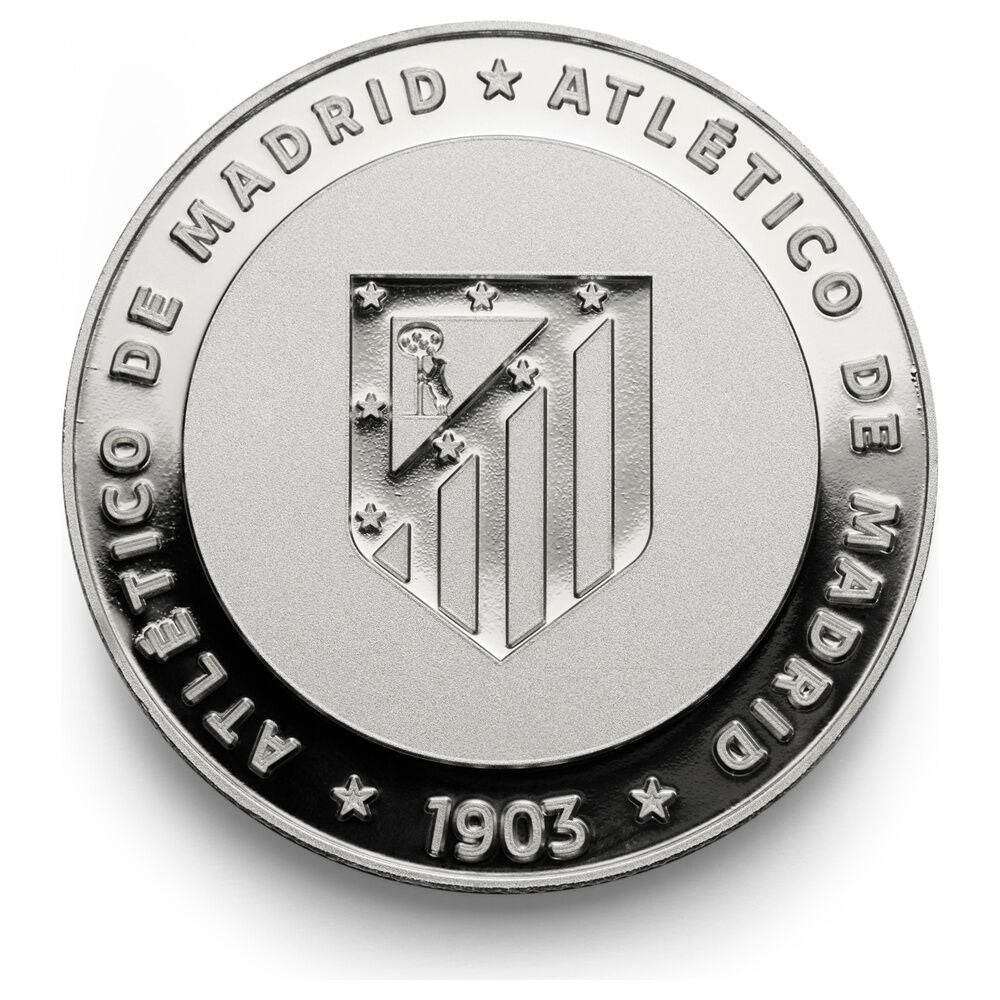 Moneda Coraje y Corazón del Atlético de Madrid en presentación rojiblanca - 6