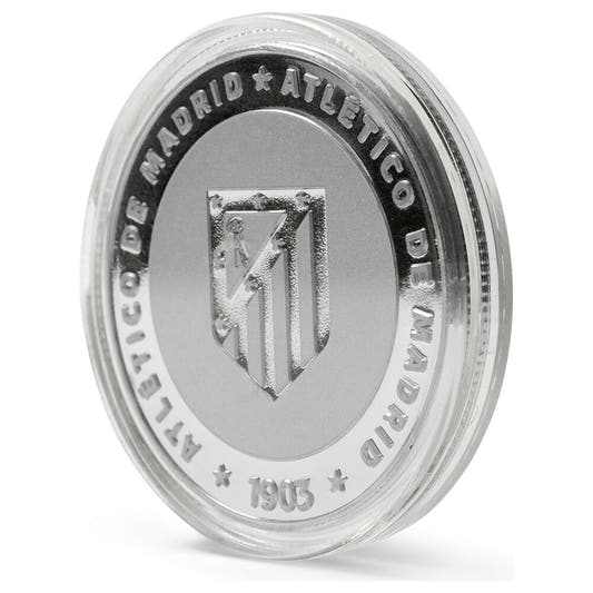 Moneda Coraje y Corazón del Atlético de Madrid en presentación rojiblanca - 4