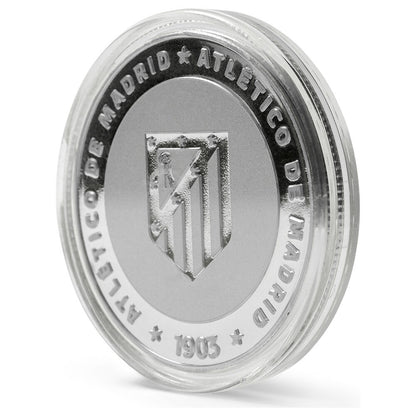 Moneda Coraje y Corazón del Atlético de Madrid en presentación rojiblanca - 4
