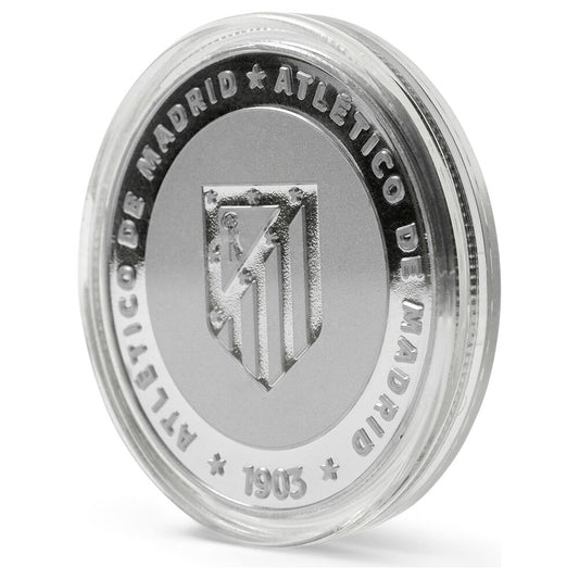 Moneda Coraje y Corazón del Atlético de Madrid en presentación rojiblanca - 4