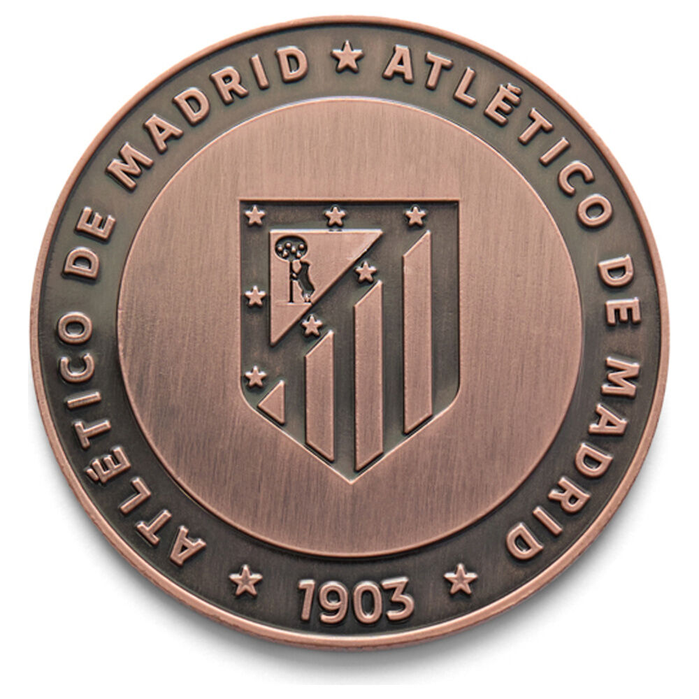 Moneda de colección del Atlético de Madrid con acabado bronce antiguo - 5
