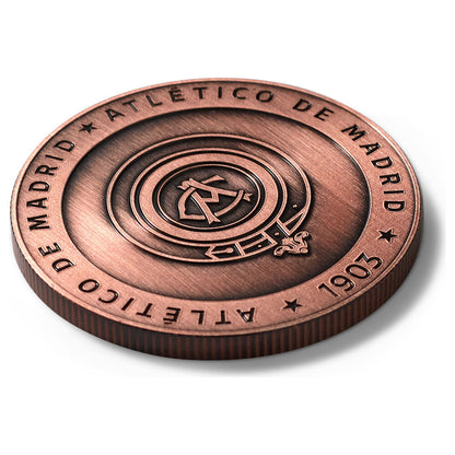 Moneda de colección del Atlético de Madrid con acabado bronce antiguo - 6