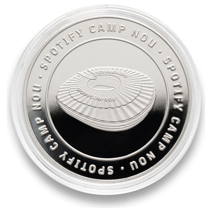 Moneda conmemorativa del Spotify Camp Nou del FC Barcelona en cápsula acrílica - 3