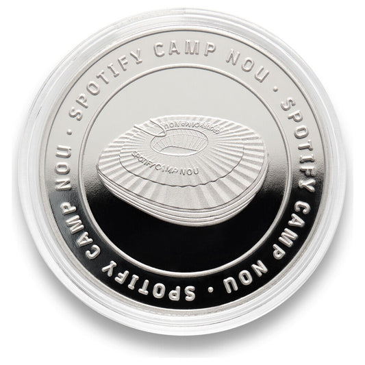 Moneda conmemorativa del Spotify Camp Nou del FC Barcelona en cápsula acrílica - 3
