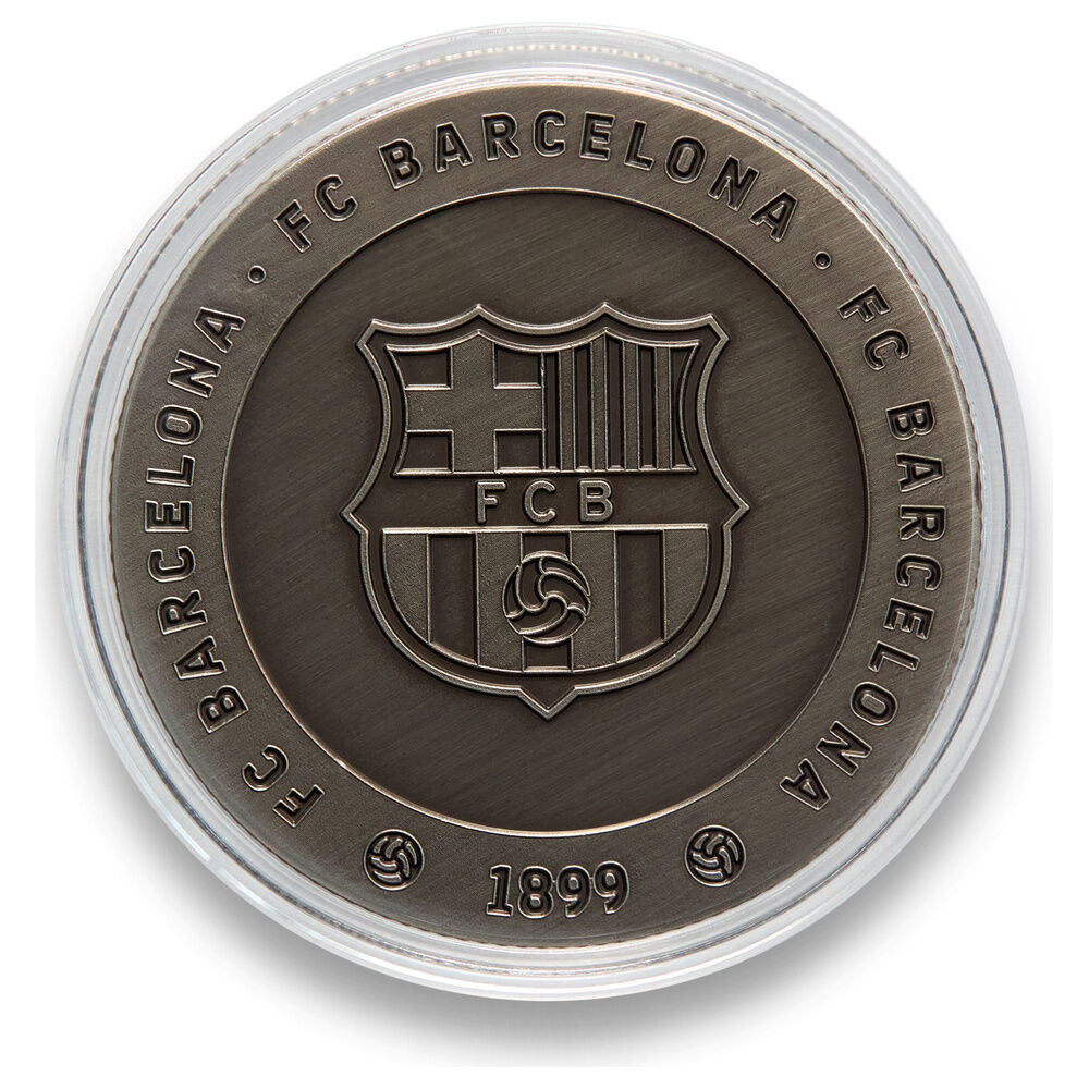 Moneda réplica de La Masia del FC Barcelona en acabado bronce antiguo - 4