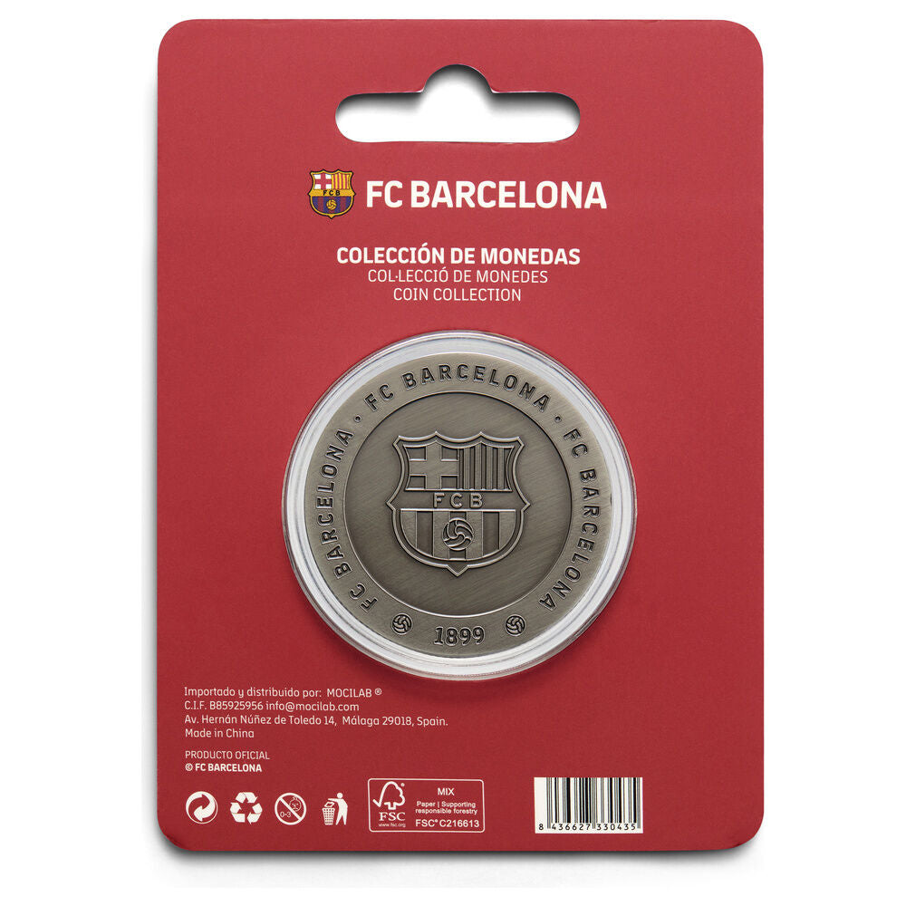 Moneda réplica de La Masia del FC Barcelona en acabado bronce antiguo - 2
