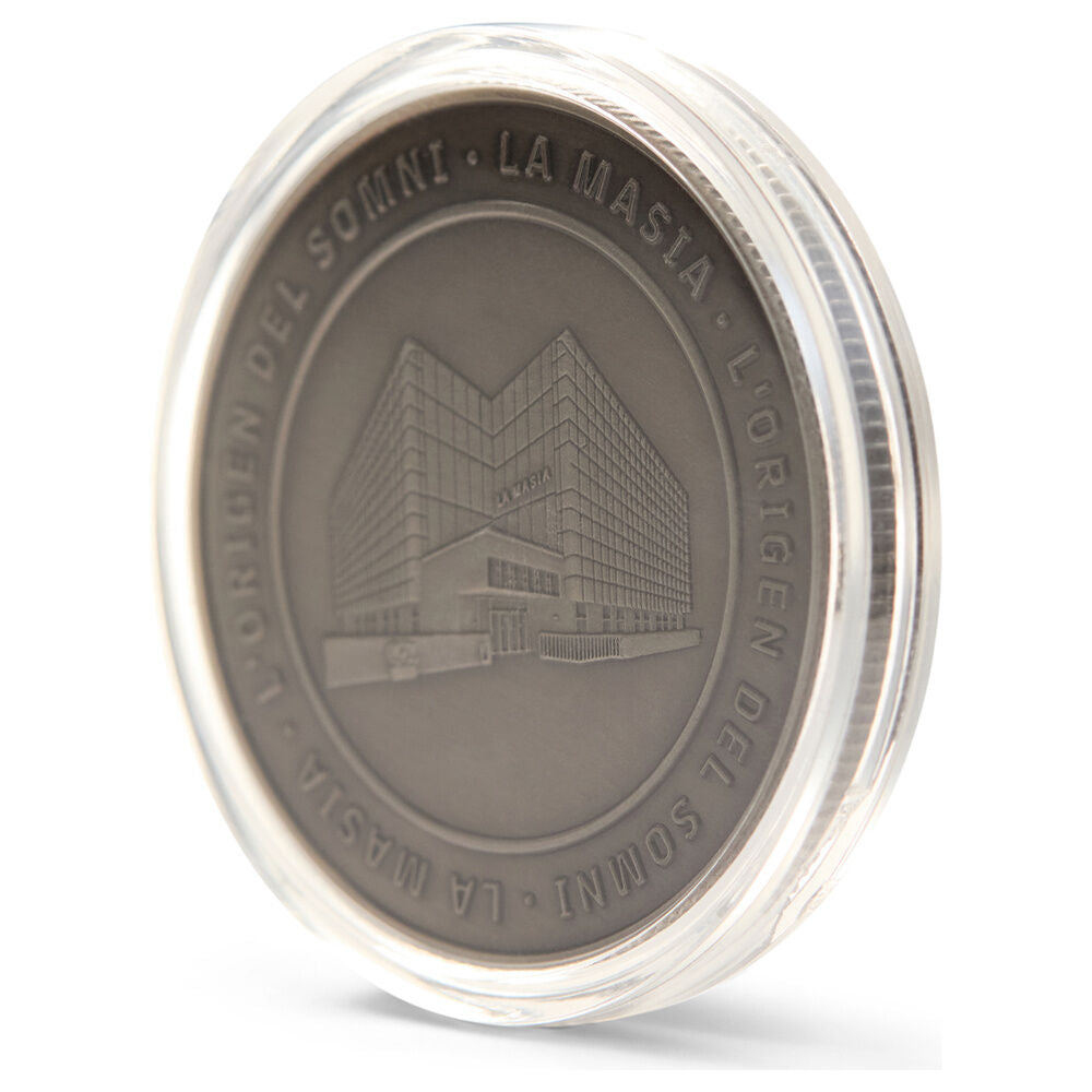 Moneda réplica de La Masia del FC Barcelona en acabado bronce antiguo - 5