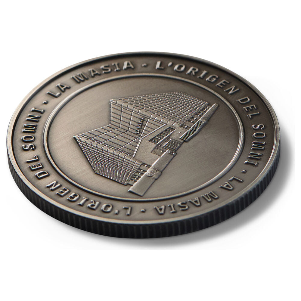 Moneda réplica de La Masia del FC Barcelona en acabado bronce antiguo - 6
