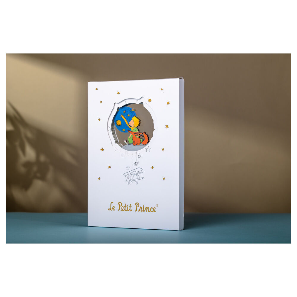 Cuaderno A5 blanco de El Principito con portada tridimensional - 3