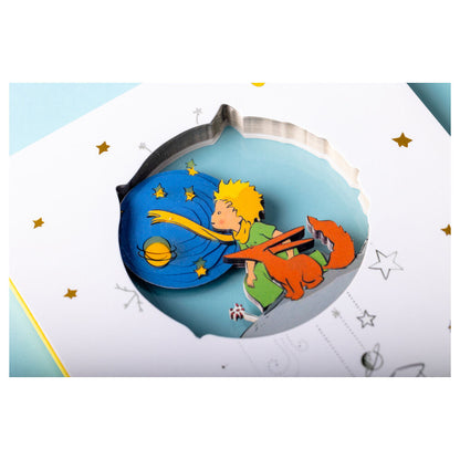 Cuaderno A5 blanco de El Principito con portada tridimensional - 14