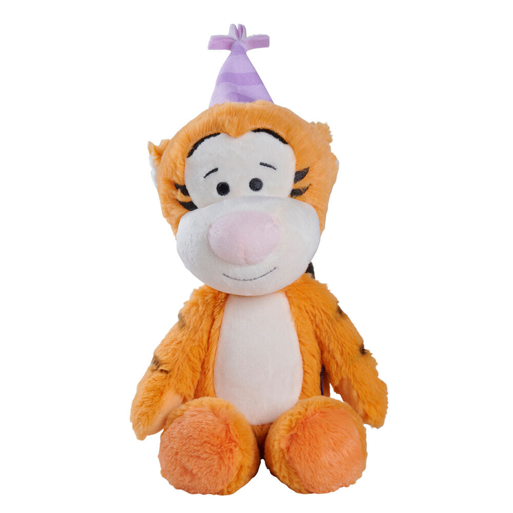 Peluches Disney de Winnie the Pooh, Tigger, Piglet e Igor con gorros de celebración - 8