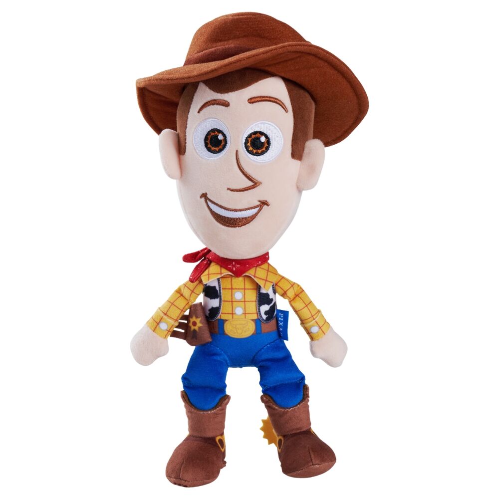 Peluche de Woody de Toy Story 5 con traje de vaquero