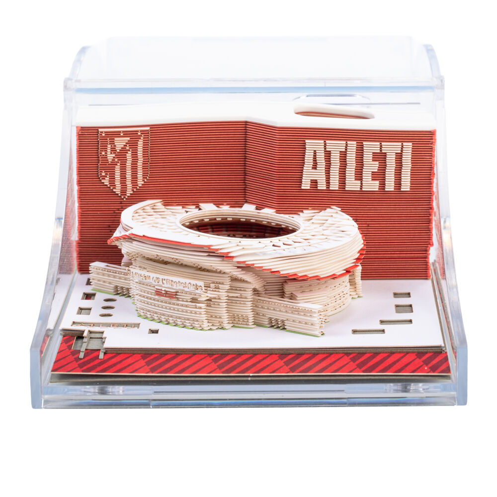 Bloc de notas 3D del Estadio Riyadh Air Metropolitano del Atlético de Madrid - 4