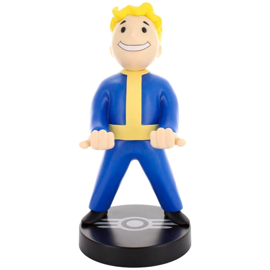 Soporte Cable Guy de Vault Boy Fallout sobre base negra