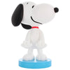 Soporte Cable Guy de Snoopy Peanuts sobre base azul