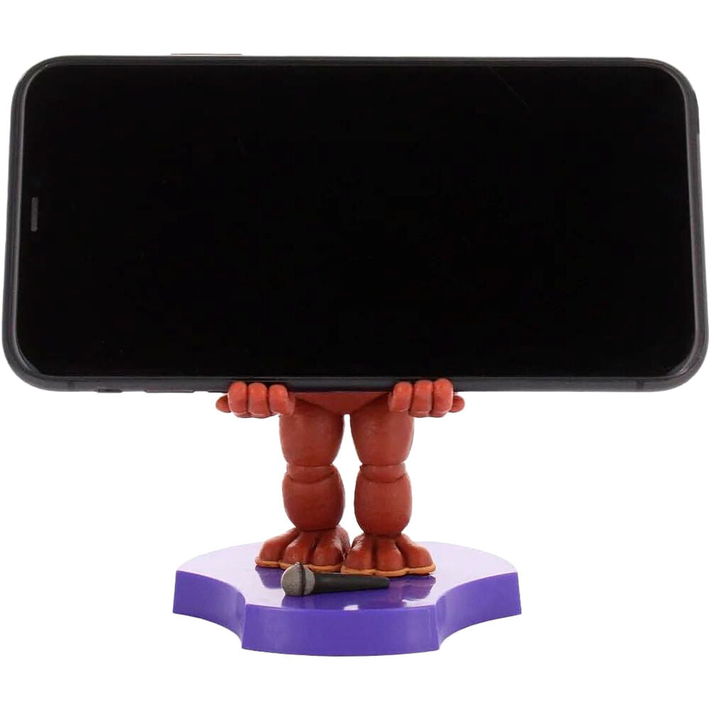 Mini Cable Guy de Freddy de Five Nights at Freddy’s con base morada - 2