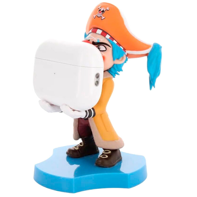 Mini Cable Guy de Buggy de One Piece con base azul - 3