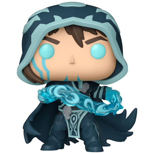 Figura Funko POP! de Jace de Magic: The Gathering con energía azul