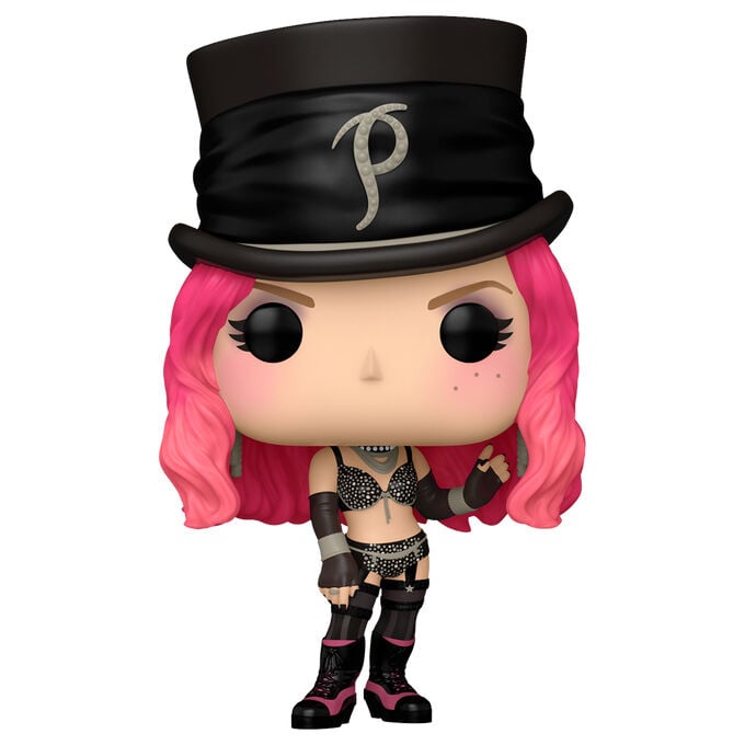 Figura Funko POP! Pink Lady Marmalade con cabello rosa y sombrero negro