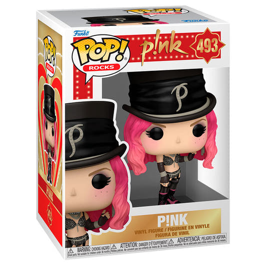 Figura Funko POP! Pink Lady Marmalade con cabello rosa y sombrero negro - 2