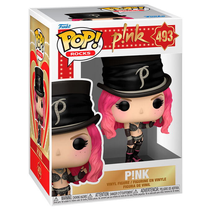 Figura Funko POP! Pink Lady Marmalade con cabello rosa y sombrero negro - 2