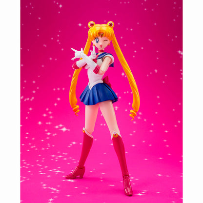 Figura articulada S.H.Figuarts de Sailor Moon con accesorios y base - 3