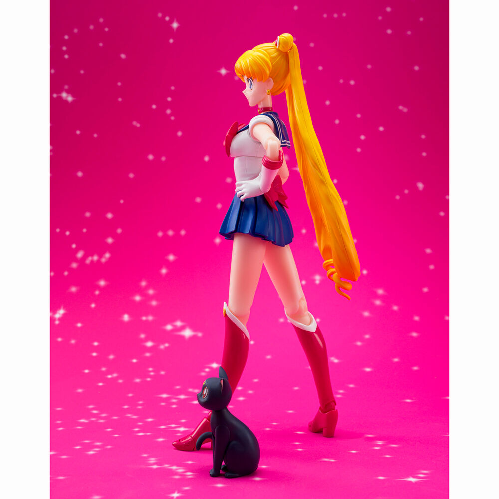 Figura articulada S.H.Figuarts de Sailor Moon con accesorios y base - 8